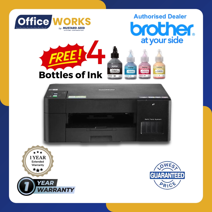 Brother Printer / Brother DCP-T420W A4 Refill Tank Printer / Inkjet ...