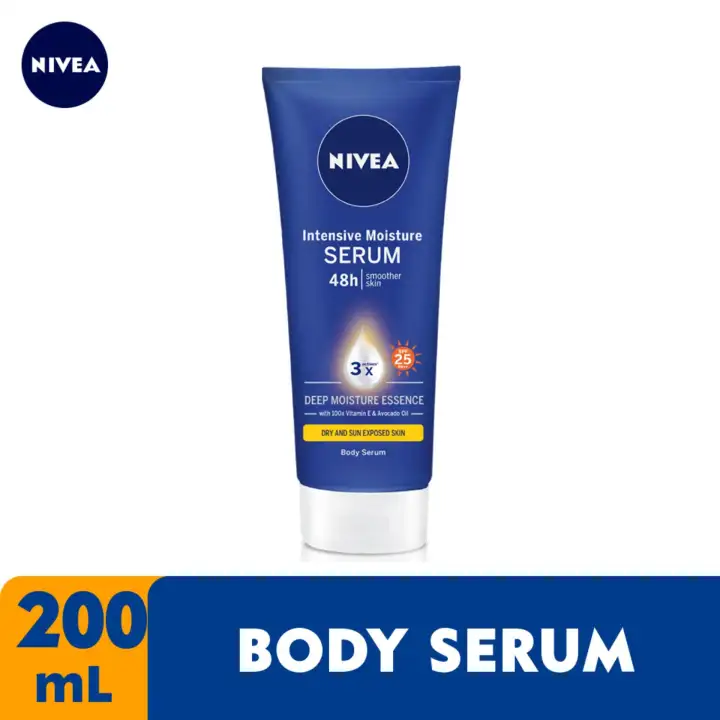 nivea serum body lotion