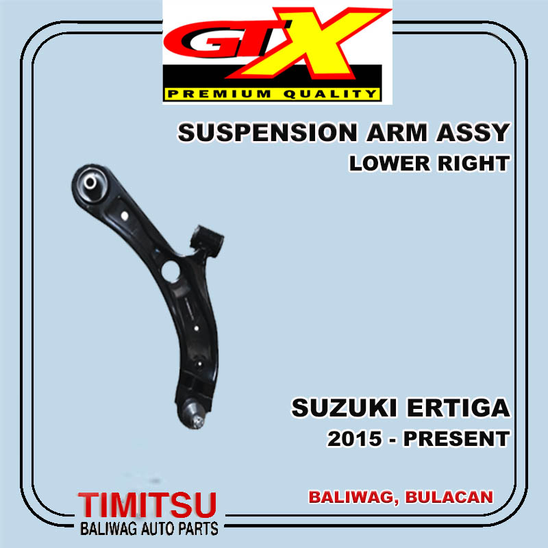 SUSPENSION ARM LOWER RIGHT SUZUKI ERTIGA 2015 PRESENT GTX 45201M60M01