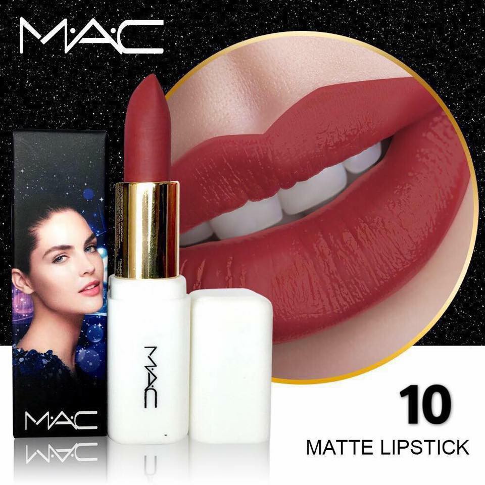 white lipstick matte