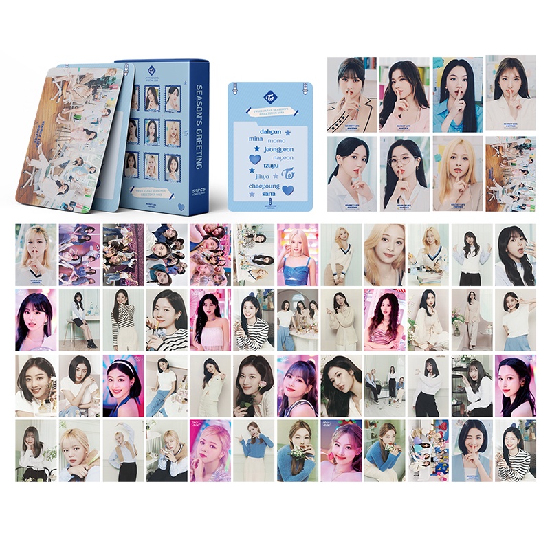 54pcs/box TWICE photocards BETWEEN 1&2 4Th World Tour TWICE4 The Feels