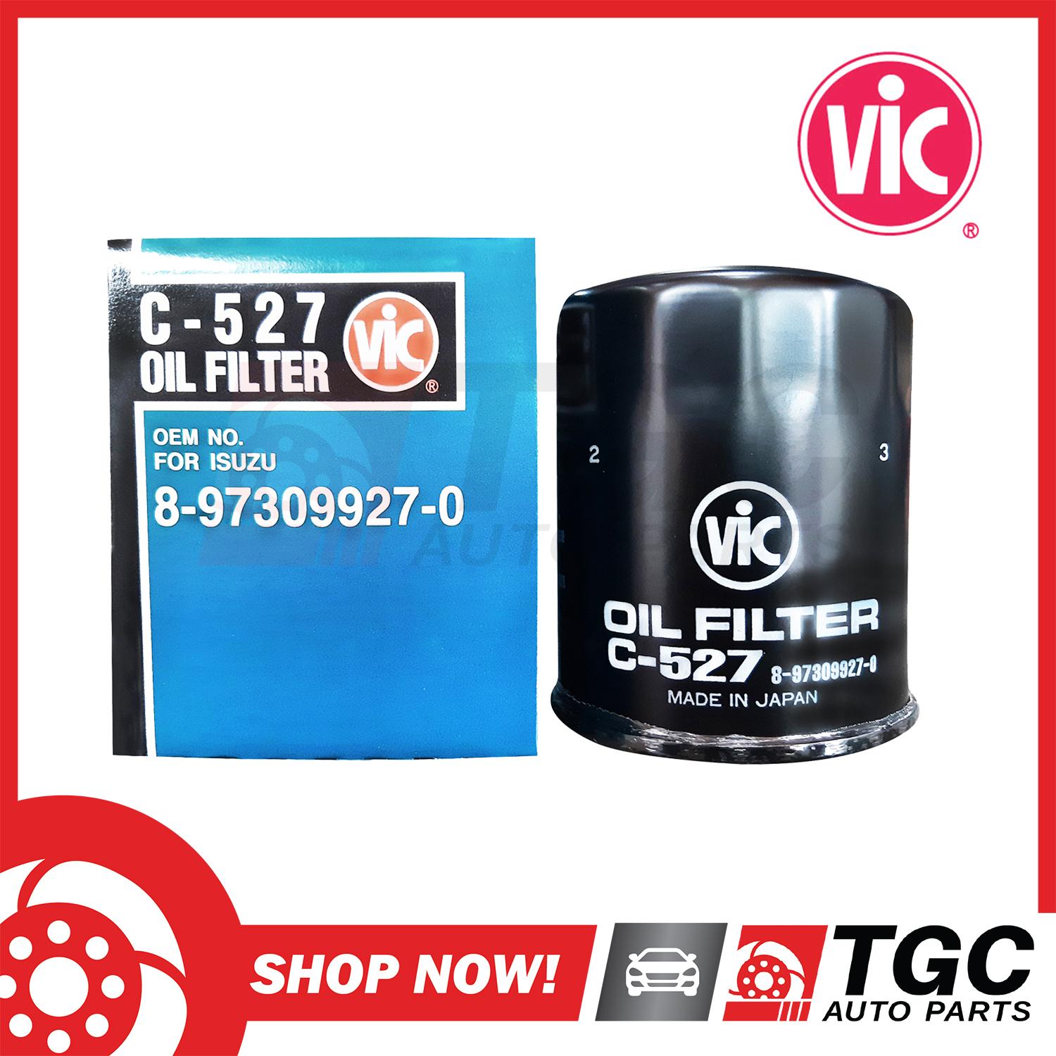 VIC OIL FILTER C527 DMAX LS,4x2,4x4 3.0 (4JH1) Lazada PH