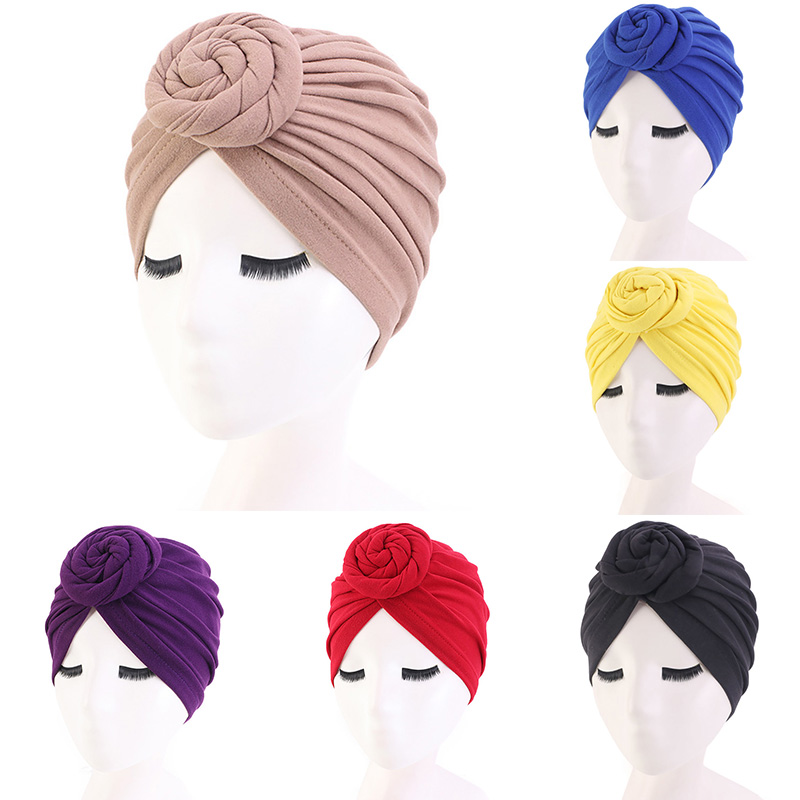 Xinyi3 Women's fashion Head Wrap Cap Headcloth Bath supplies Scarf Headband Cancer Chemo Hat Hair Accessories Unisex Solid Color A few colors for choose