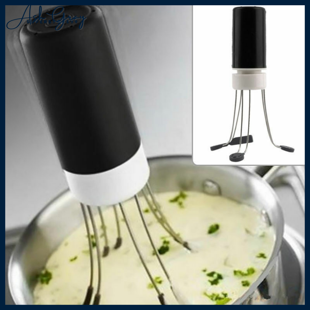 3 Speed Adjustable Electric Auto Whisk Stirrer Stir Crazy Stick Blender  Utensil Triangle Egg Beaters Food Sauce Soup Mixer