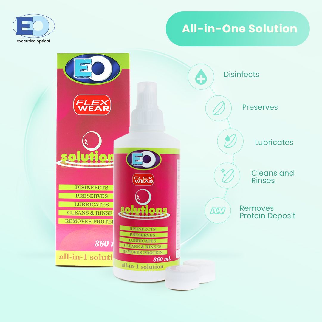 Contact Lens Solution EO Executive Optical