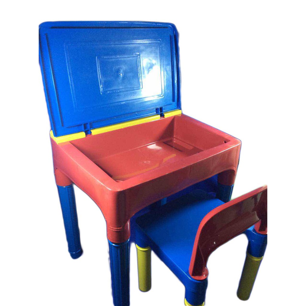 【Spot in Manila】[CNW] KIDS STUDY TABLE WITH 1 CHAIR KIDS TABLE AND CHAIR SET KIDDIE TABLE SET