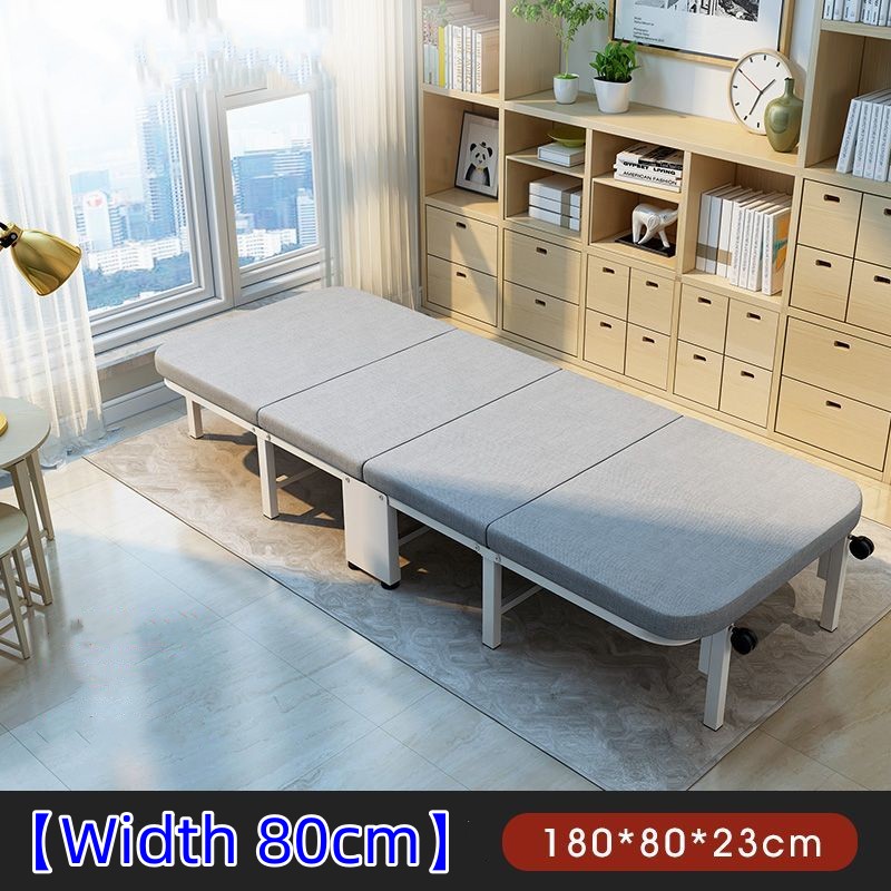 Folding bed single person folding office folding bed lunch break bed