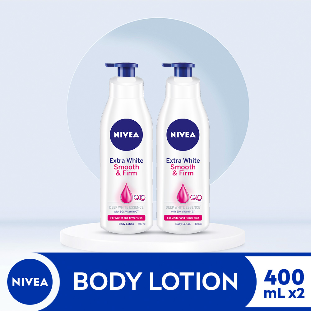 NIVEA, Body Lotion Extra White Instant Glow Instant Whitening SPF 15