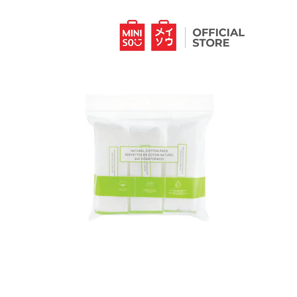 Miniso Cotton Pads Make Up Remover 240 Pcs. Lazada PH