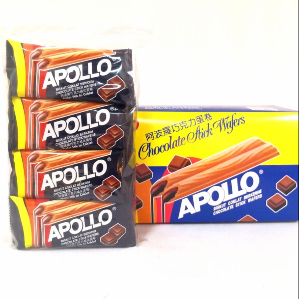 Apollo Chocolate Stick Wafers Lazada PH
