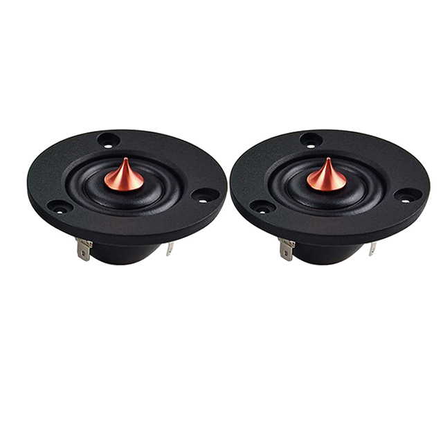 MAYUJIAA 2Pcs 25-core 25W B7 Pure Silk Film Magnet Dome Tweeter Treble Speaker Loudspeaker Diaphragm Qm321 53830 - View #4