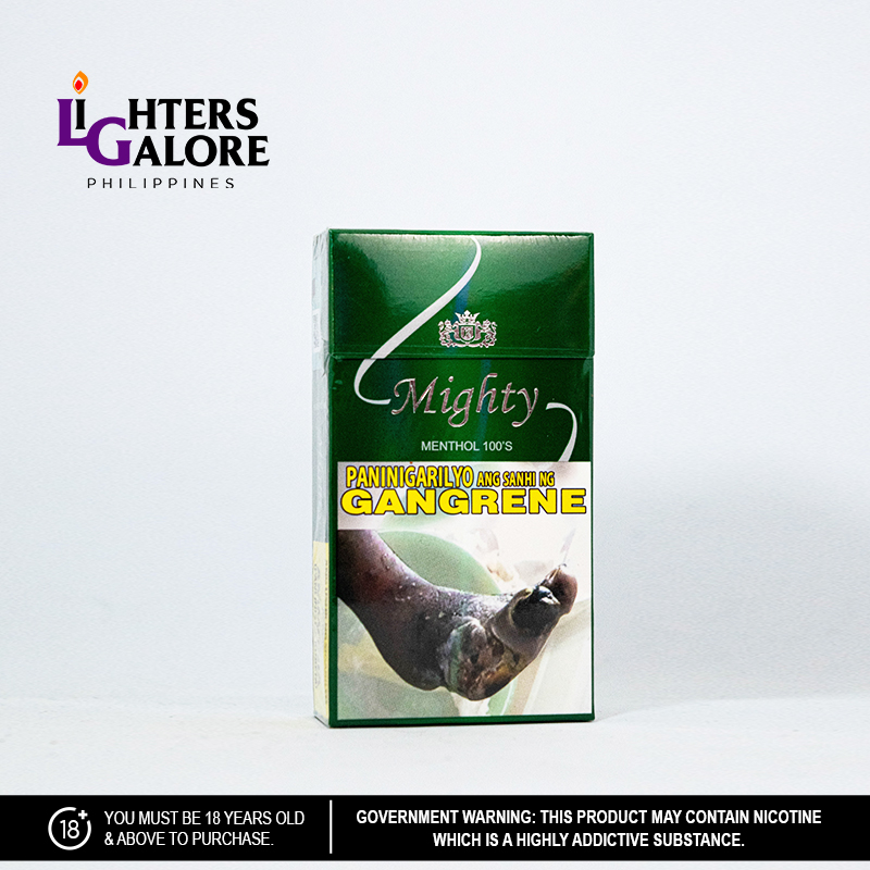 Lighters Galore MIGHTY MENTHOL 100'S HARD (PACK) Lazada PH