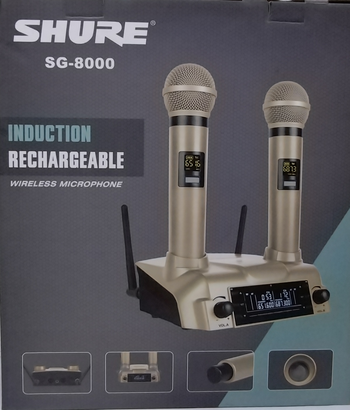 SHURE SG8000 INDUCTION RECHARGEABLE WIRELESS MICROPHONE Lazada PH