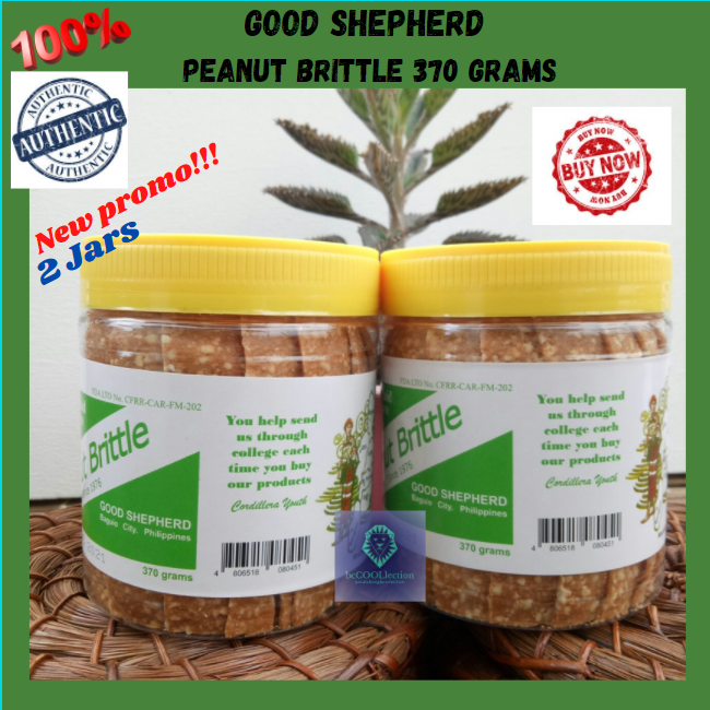 2 pcs Peanut Brittle Good Shepherd Products, Mountain Maid Products