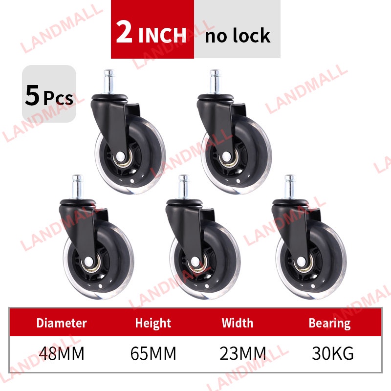 Universal Chair Wheels Heavy Duty 5 Pcs Swivel Chair Wheel Caster wheel