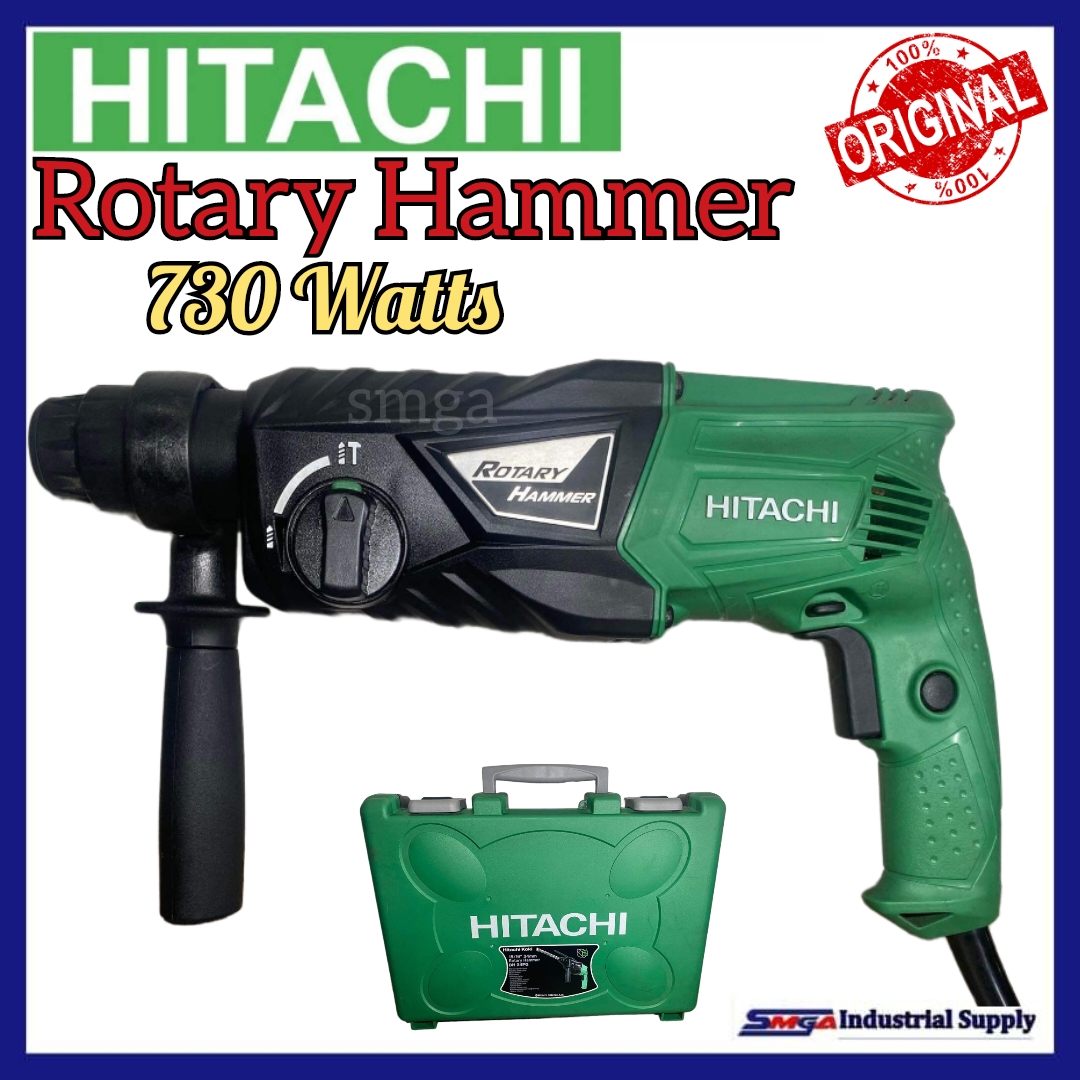 Hitachi Koki Rotary Hammer 730W DH24PG (Guarantee 100 ORIGINAL