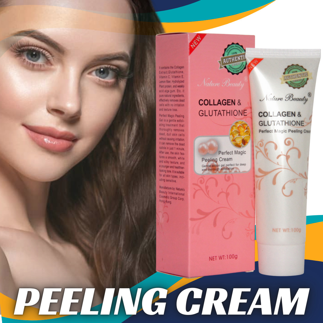 nature beauty collagen and glutathione perfect magic peeling cream COLLAGEN & GLUTATHIONE PERFECT MAGIC PEELING LOTION main image 0