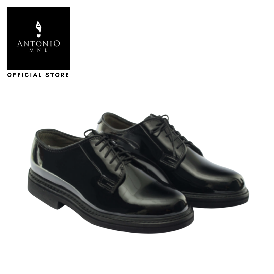 GIBSON'S CLARINO DRESS SHOES (RUBBER SOLE) FOR MEN WET LOOK Lazada PH