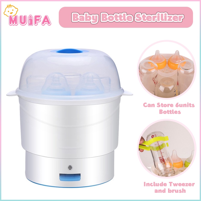 Baby Bottle Sterilizer Baby Boiling Milk Bottle Steam Sterilizer Large