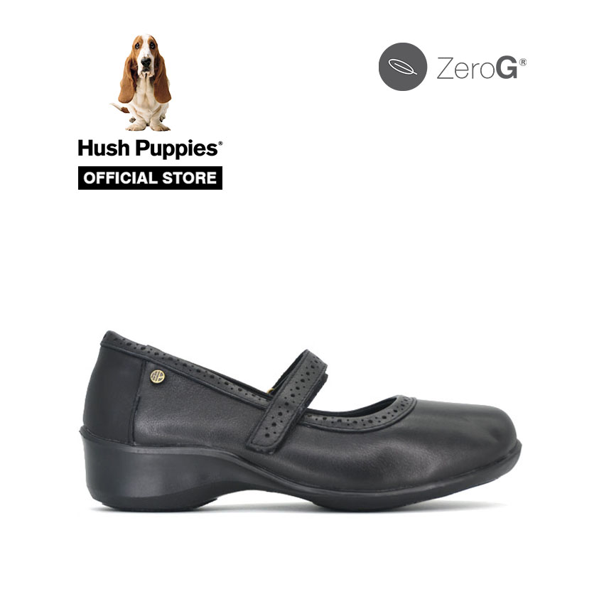 Canela by Hush Puppies Navy Blue PAtent LEather Mary Jane Heels 38 | eBay