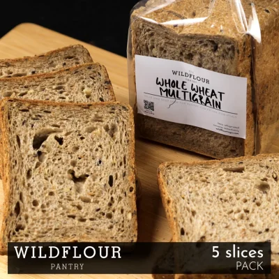 Wildflour Whole Wheat Multigrain Slice (5 slices)