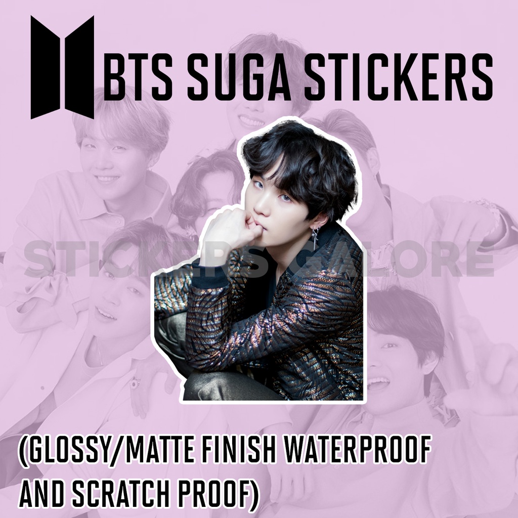 BTS Sticker (WATERPROOF)