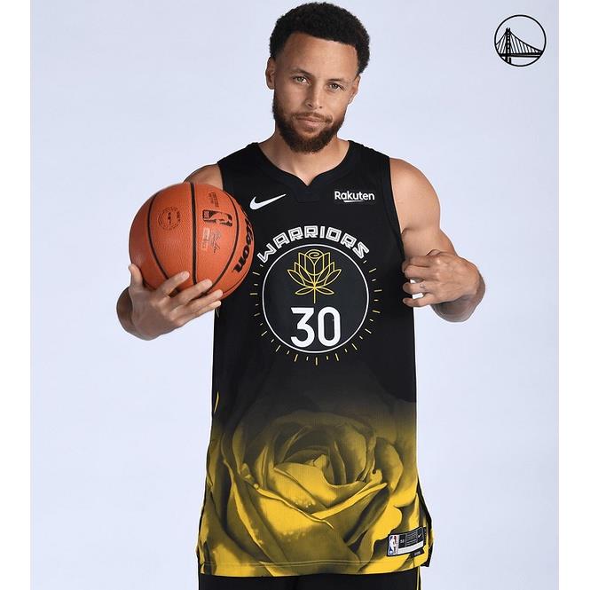 Gsw Jersey for Men CITY EDITION Black Yellow Golden State Warriors  Basketball Jersey Customized Name and Number NBA CURRY #30 New Design  2022-23