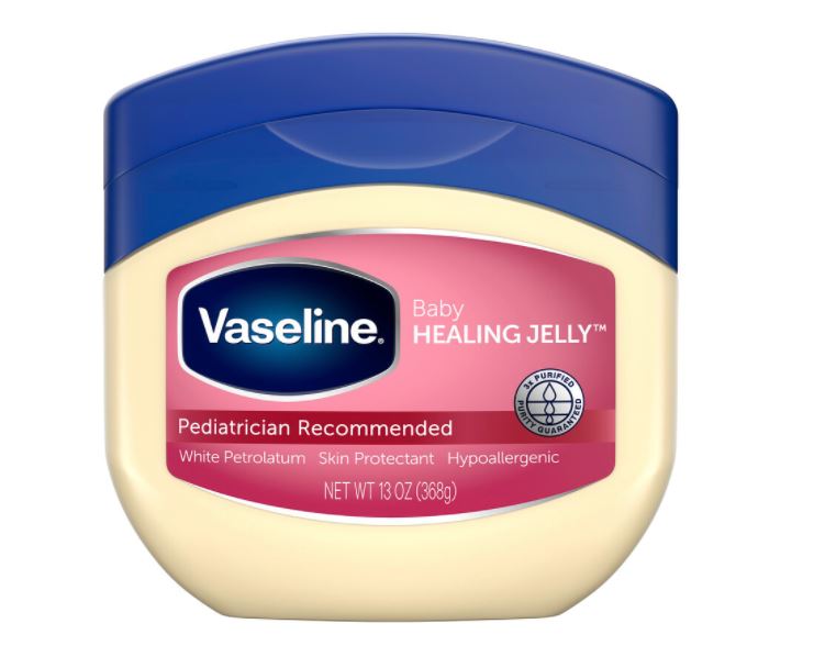 Vaseline, Baby Healing Jelly for diaper rash or dryness, Hypoallergenic
