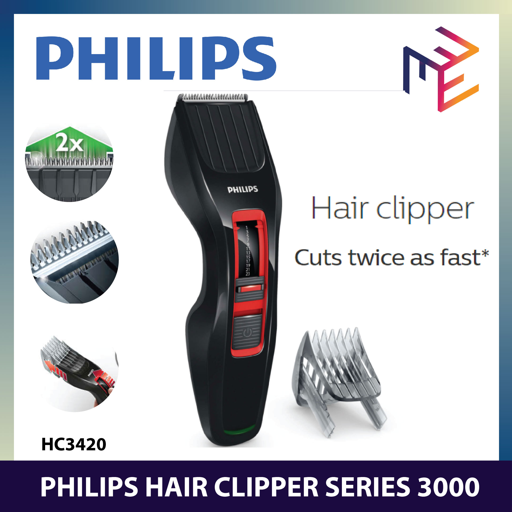 philips series 3000 trimmer blade