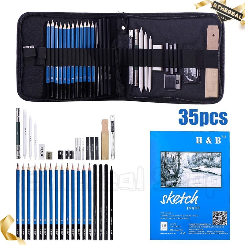 Lemp 24 35 71 145pcs Sketch Pencil Set Artist Craft Professional 