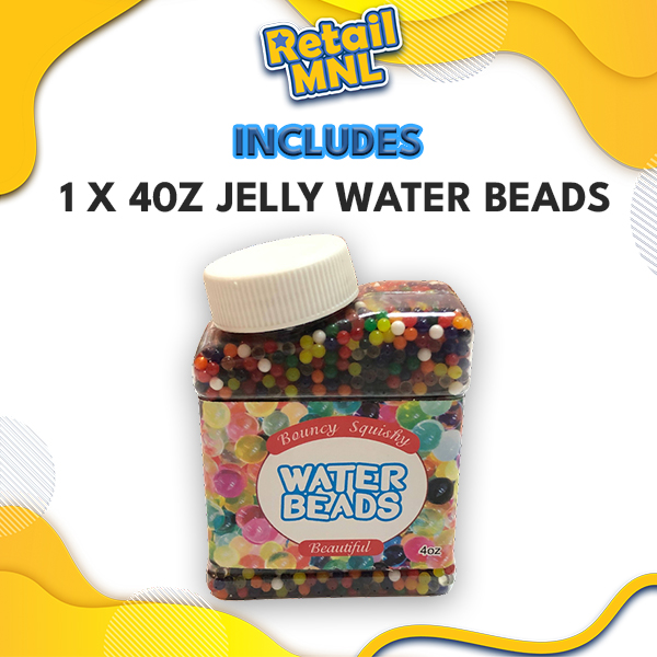Retailmnl 4oz Amazon Rainbow Jelly Water Gel Beads Growing Balls for