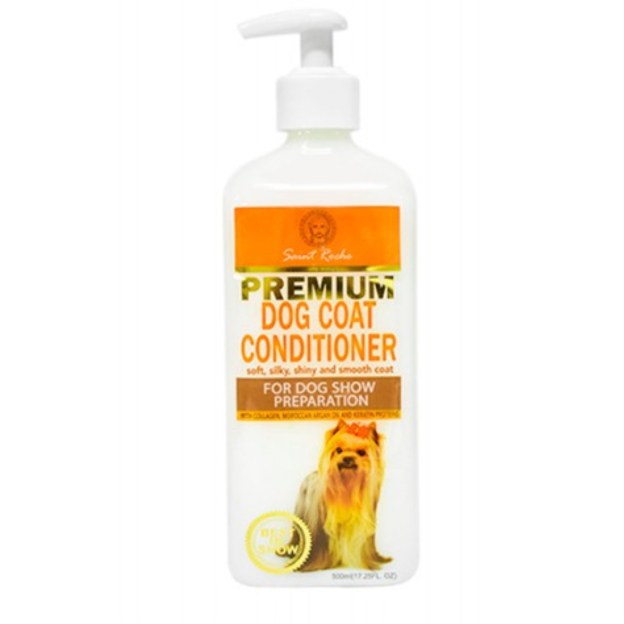P Pet Saint Roche Premium Dog Coat Conditioner 500ml Lazada PH