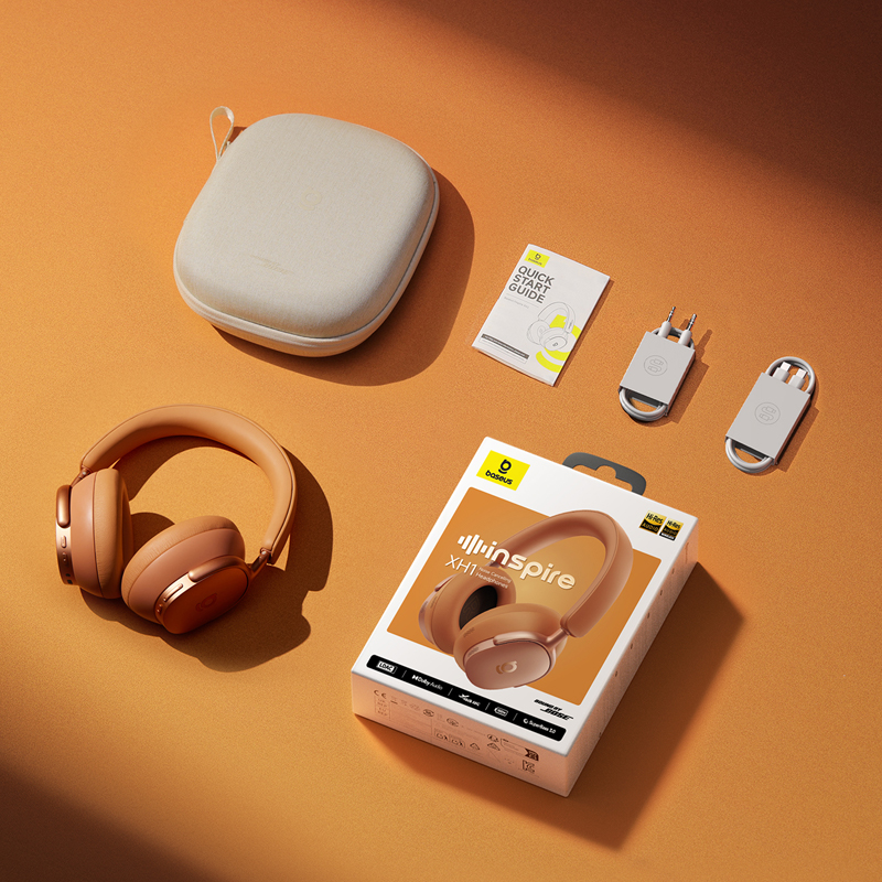 美品】Baseus InspireXH1 オレンジ sound by BOSE 美品】Baseus