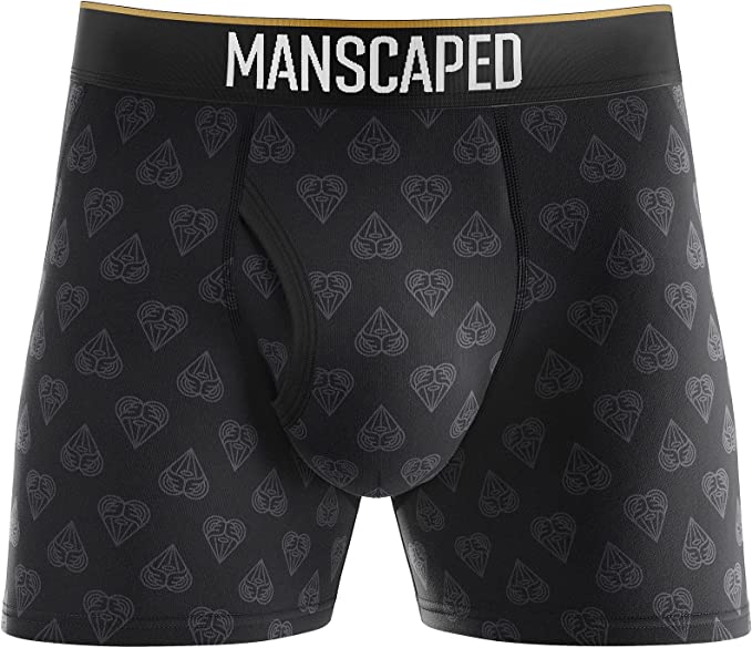 MANSCAPED Men's Anti-Chafe Athletic Performance Boxer Briefs (M