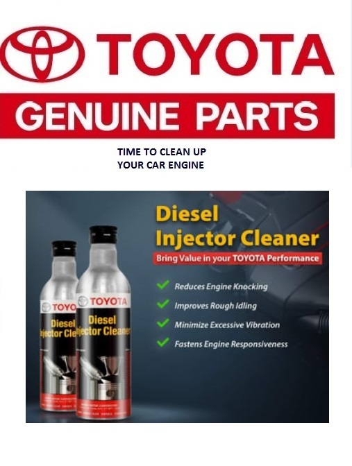 TOYOTA INJECTOR CLEANER FOR ALL TOYOTA DIESEL ENGINE VECHICLES