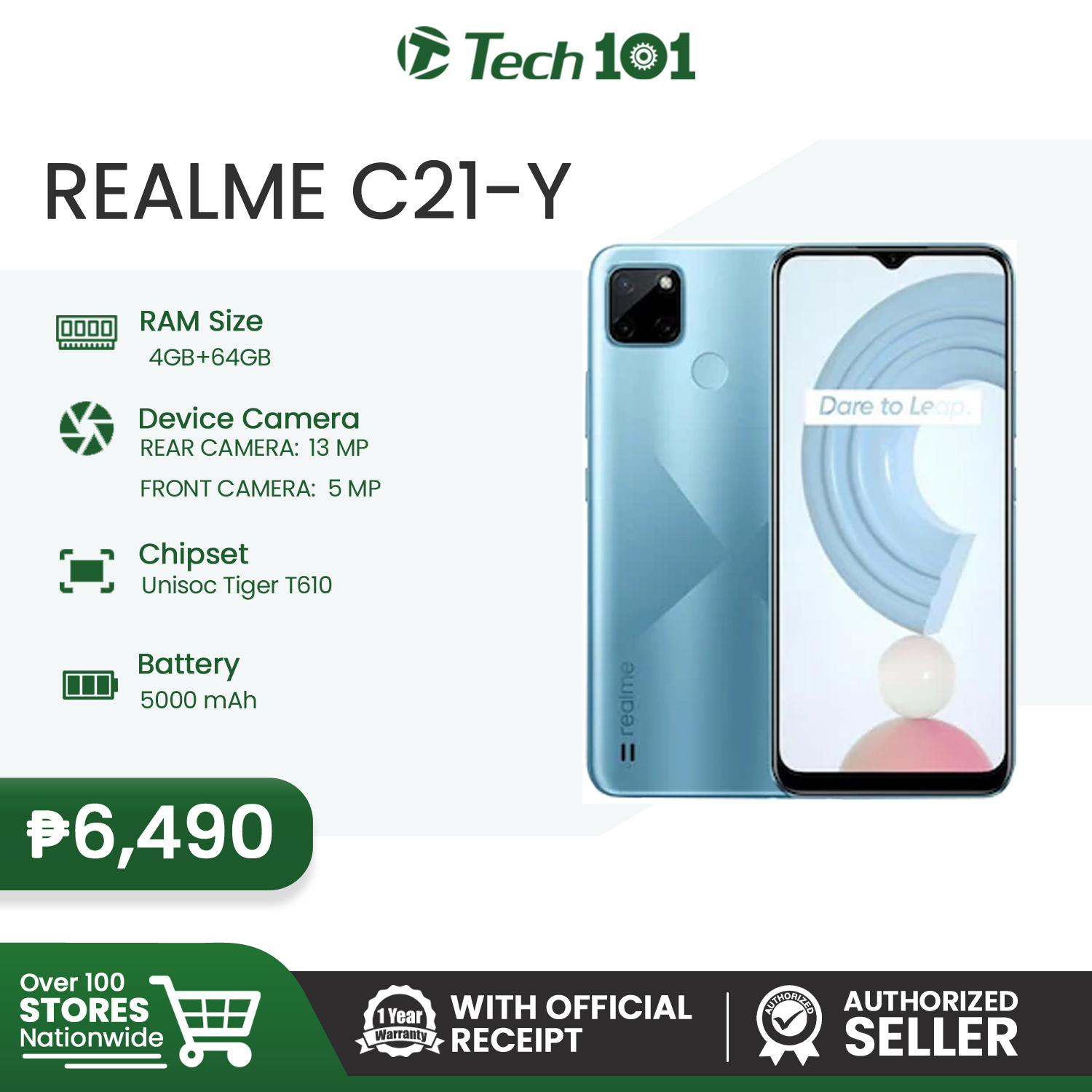 realme c21y4gb