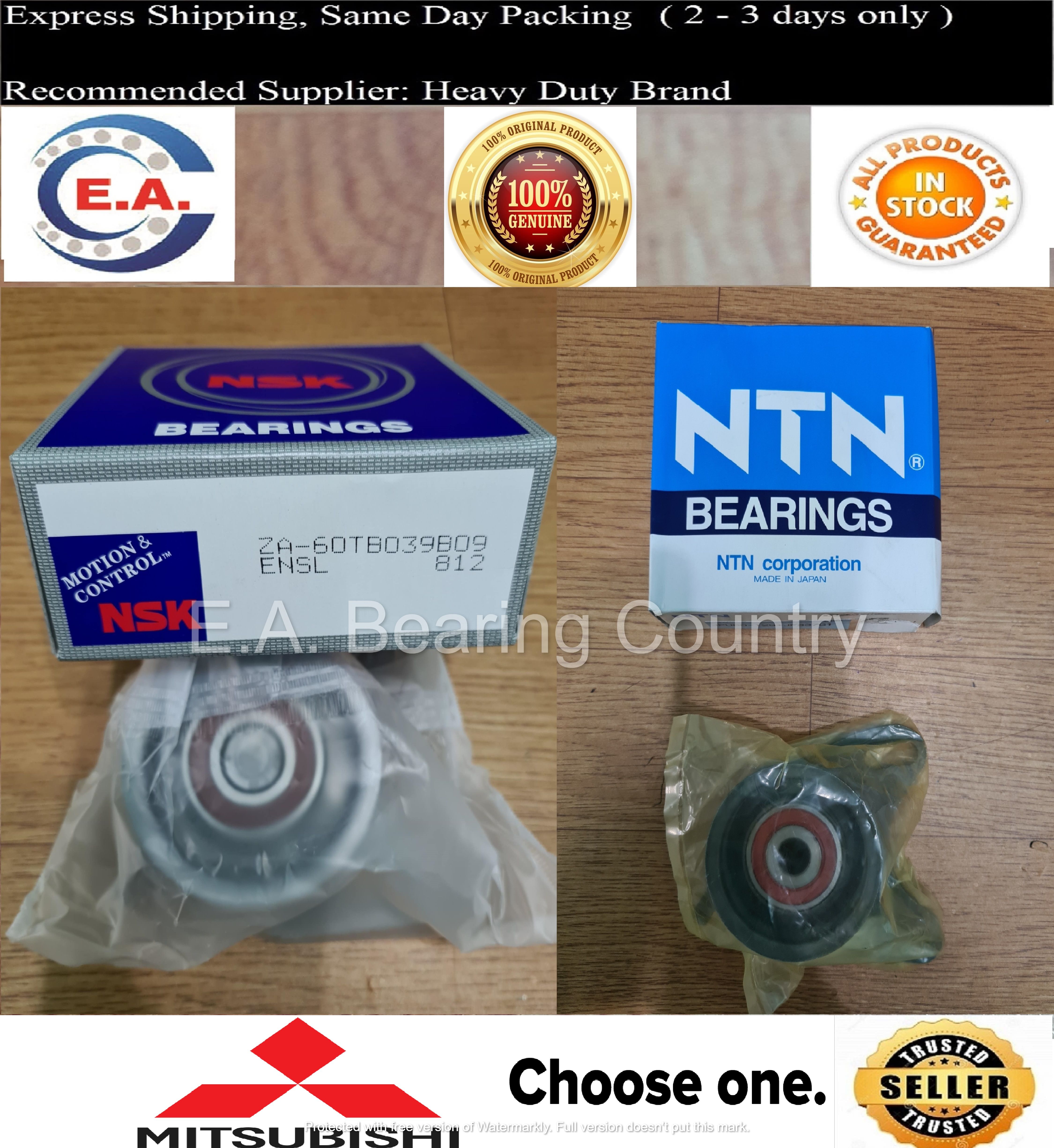 Original Japan NSK/NTN Tensioner Bearing Mitsubishi L300 Tensioner Mitsubishi Pajero Tensioner