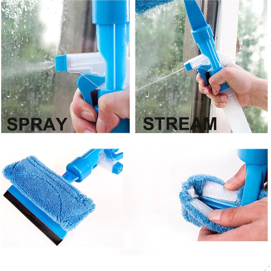 Original 3 In 1 Car Glass And Home Windows Mirror Wiper Squeegee Multipurpose Cleaner Lazada Ph 4230