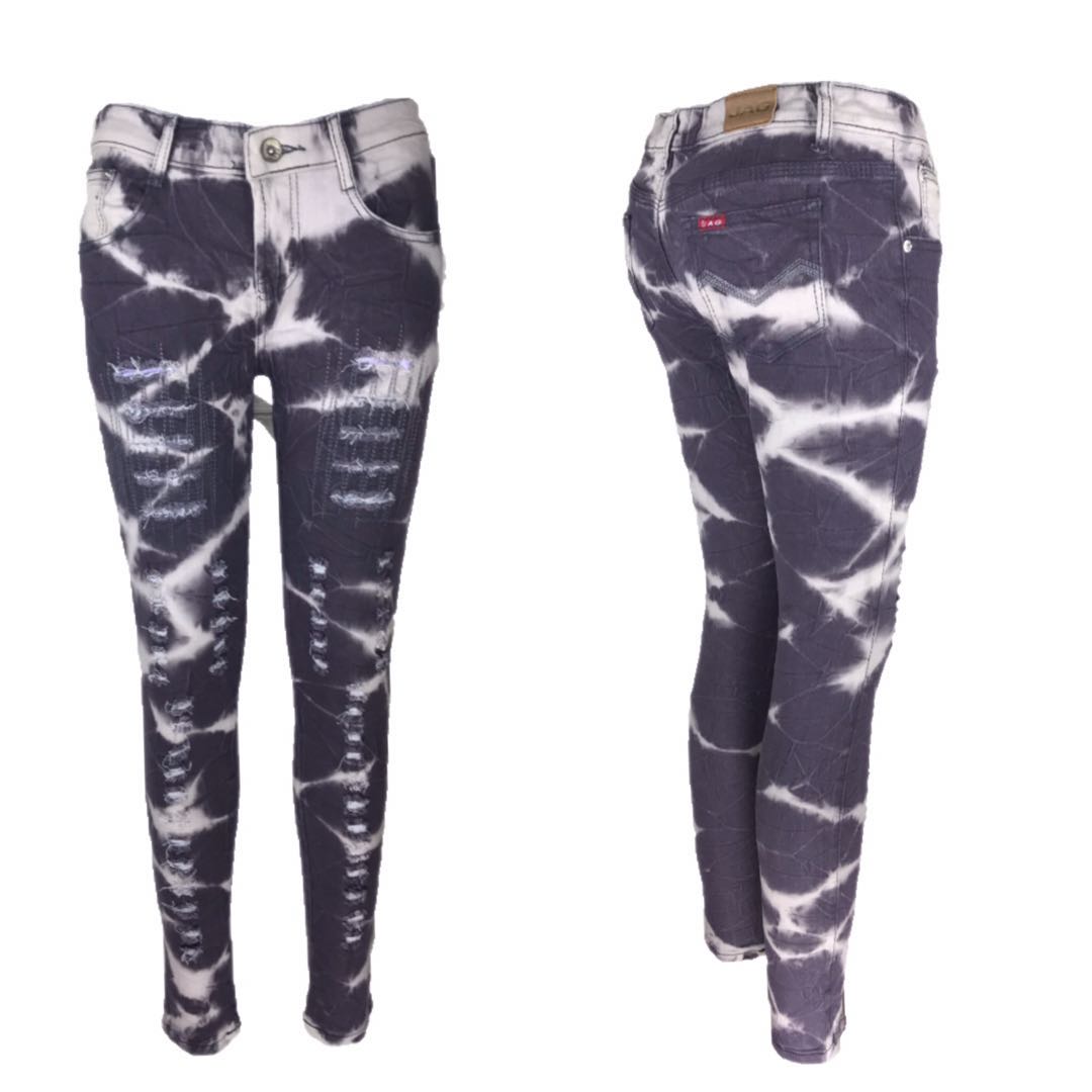 acid wash grey jeans