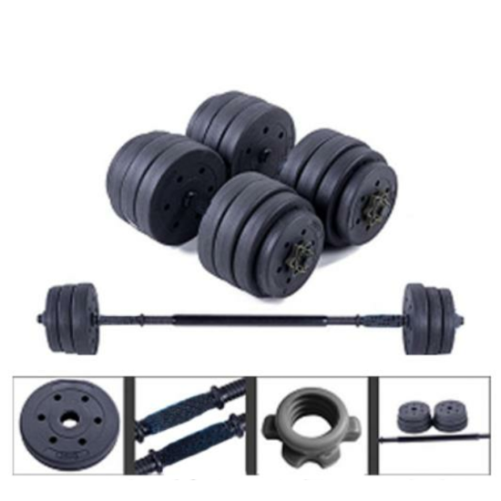 15Kg Dumbell Set Adjustable Fitness Weight Lifting Equipment Men's ...