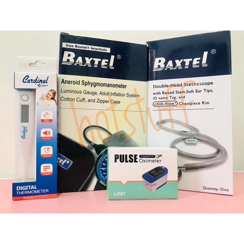 Original Baxtel Aneroid Sphygmomanometer with Stethoscope Manual BP