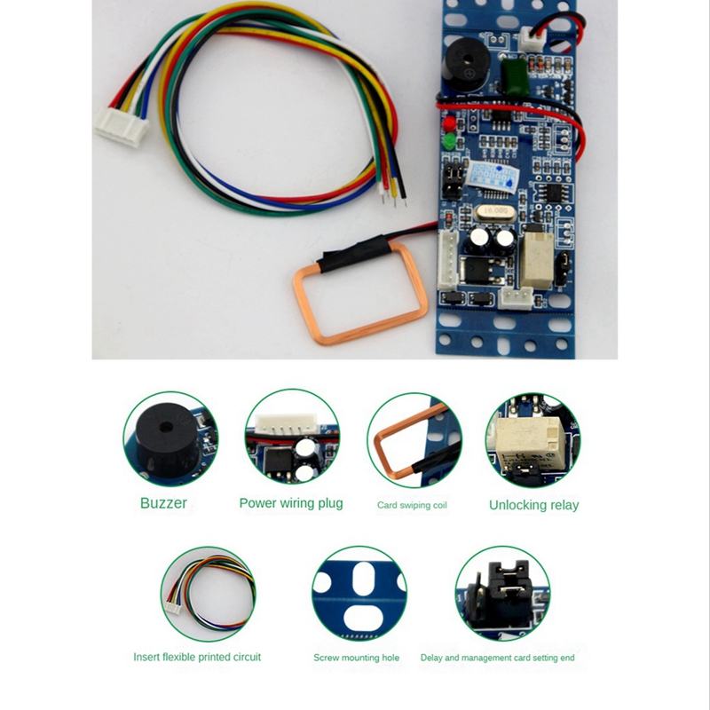 9-12V 125Khz ID RFID Embedded Access Controller Module ID Access Controller Module ID Module with Wg26 in Interface