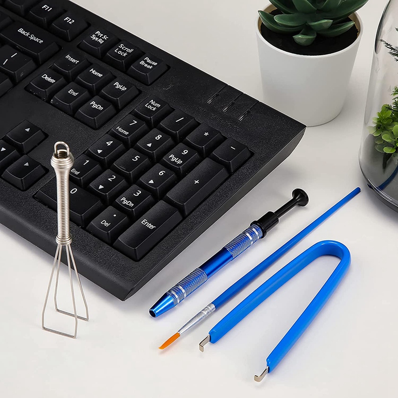 Keyboard Lube Switch Puller Kits Key Cap Remover Tools Mechanical Switch Opener for Mechanical Keyboard Removing Fixing