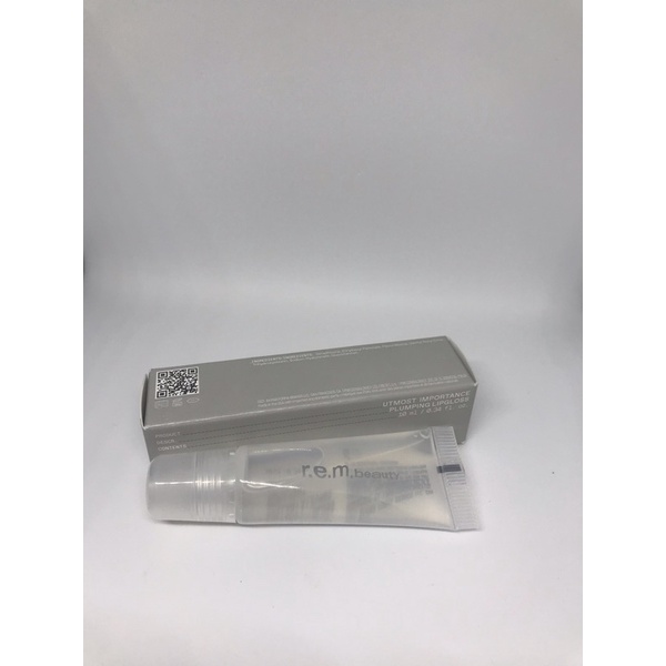 r.e.m. beauty utmost importance plumping lip gloss (authentic and
