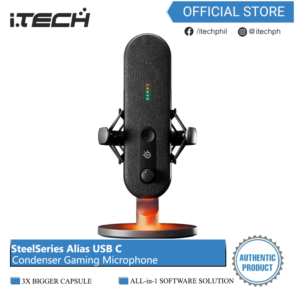 Alias - USB C Condenser Gaming Microphone
