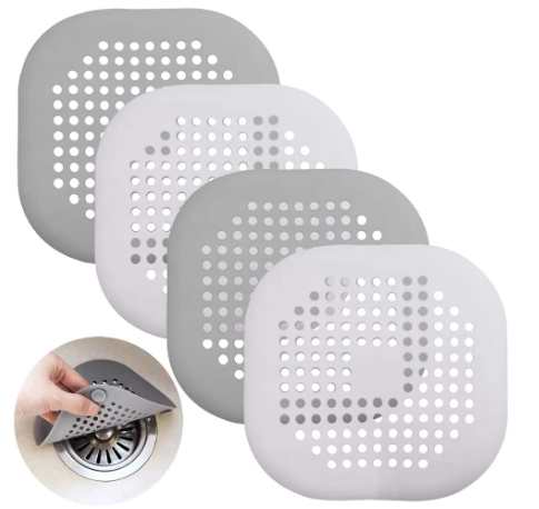 Kitchen Sink Anti-clogging Silicone Floor Drain Cover Bathroom Drain ...