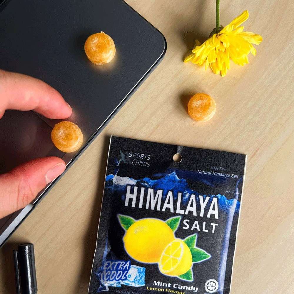  Salt And Lemon Candy - Made from Natural Himalaya Salt - Halal  Candy Lemon Flavor (Pack of 12) : Grocery & Gourmet Food