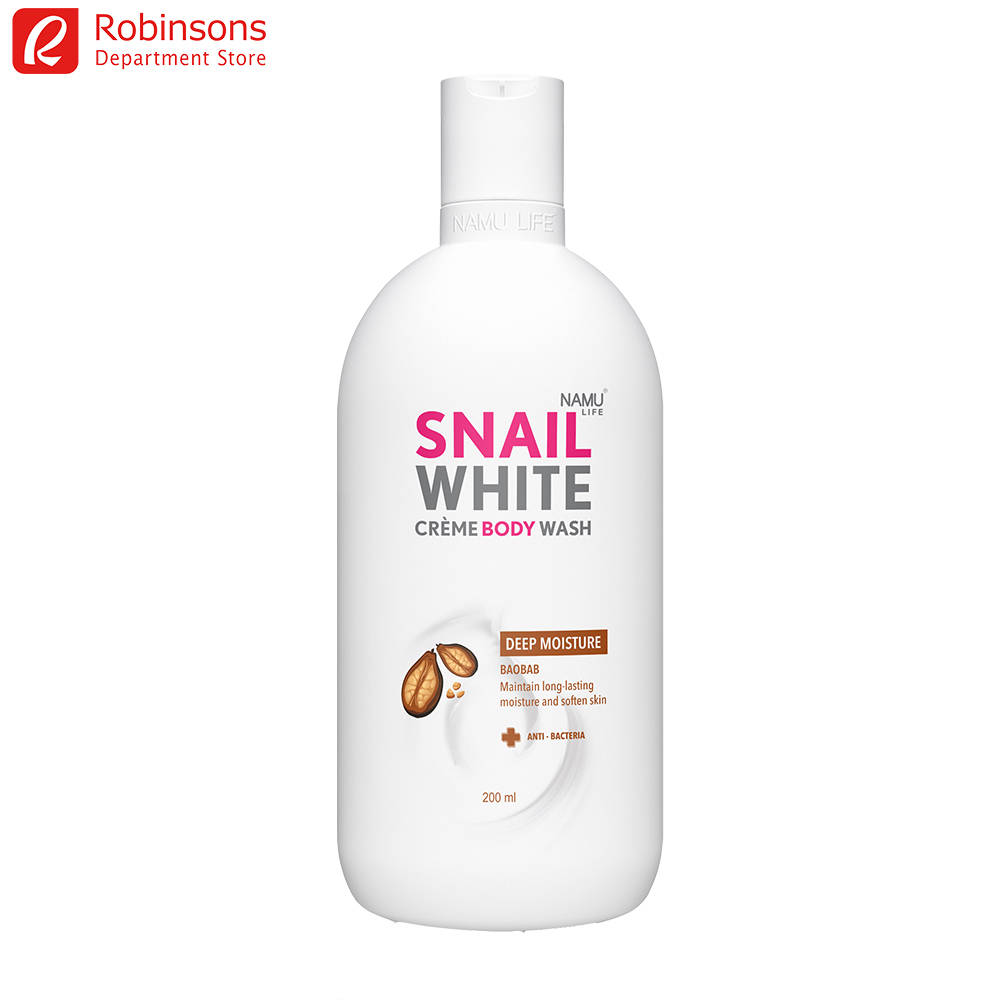 SNAILWHITE Crème Body Wash Deep Moisture 200ml Lazada PH