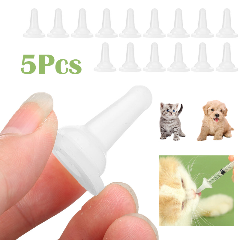 5Pcs Cat Nipple Pet Milk Feeding Nipples for Puppy Kittens Lazada PH