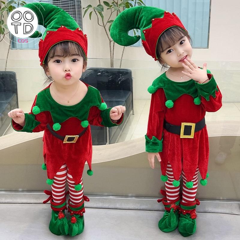 Baby girl 2025 elf outfit